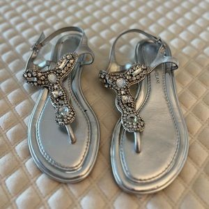 Silver bling Antonio Melani sandals
